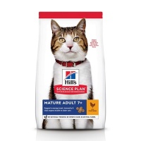 Сухой корм Hill's Science Plan для пожилых кошек (7+) , с курицей