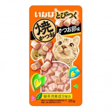 INABA запеченное лакомство для кошек Tobitsuku Yakikatsuo со вкусом кацуобуси, 25 г