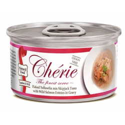 Консервы PETTRIC Cherie для кошек, тунец с лососем