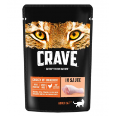 Crave пауч для кошек курица в соусе 70 г 