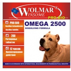 WOLMAR WINSOME Pro Bio OMEGA 2500, 200 таб