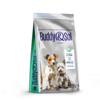 Buddy Sol сухой корм для собак мелких пород, индейка и утка