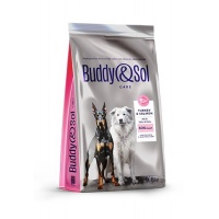 Buddy Sol сухой корм для собак здоровье кожи и шерсти, индейка и лосось