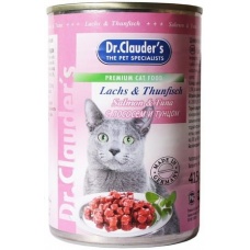 Dr. Cluader's Salmon & Tuna консервы с лососем/тунцом, 415 г