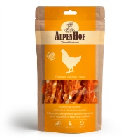 AlpenHof Лакомство Шашлычки куриные для средних круп собак 80г