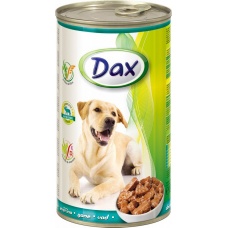 Dax консервы с дичью для собак, 1.24 кг