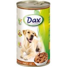 Dax консервы с печенью для собак, 1.24 кг