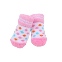 PUPPIA Носки для собак "Polka Dot II", розовые