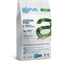 Сухой корм для взрослых собак мелких пород Alleva Holistic Ocean Fish + Hemp & Aloe vera Mini