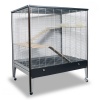 MONTANA Клетка для грызунов "Happy Home 99 A", Antik-Platinum, 99х71х115см