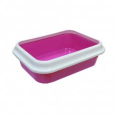 Туалет для кошек Leader с рамкой 46*34,5*14см