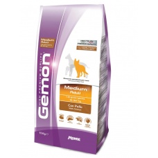 Gemon Dog Medium корм для взрослых собак средних пород с курицей 15 кг