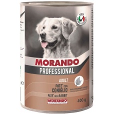 Morando Professional консервы для собак паштет с Кроликом