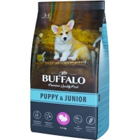 Mr.Buffalo PUPPY&JUNIOR сухой корм для щенков и юниоров Индейка