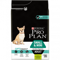 Pro Plan сухой корм для собак мел.пород с чувст.пищеварением ягненок рис