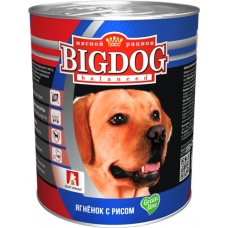 Зоогурман BIG DOG консервы для собак Ягненок с рисом
