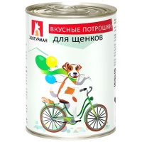 Зоогурман консервы для щенков Вкусные потрошки