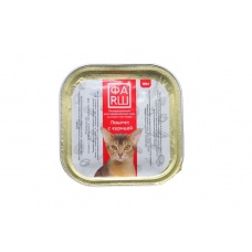 Паштет для кошек ФАРШ с курицей, 100 гр