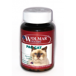 WOLMAR WINSOME Pac Cat (Биофарма) для кастрированных котов и кошек, 180 таб