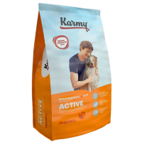 KARMY Active Medium & Maxi сухой корм для собак средних и крупных пород с повышенным уровнем физической активности, с индейкой