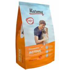 KARMY Active Medium & Maxi сухой корм для собак средних и крупных пород с повышенным уровнем физической активности, с индейкой